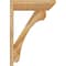 Ekena Millwork Legacy Slat Rough Sawn Outlooker, Western Red Cedar, 8"W x 28"D x 40"H OUT08X28X40LEC06RWR - alternate 3